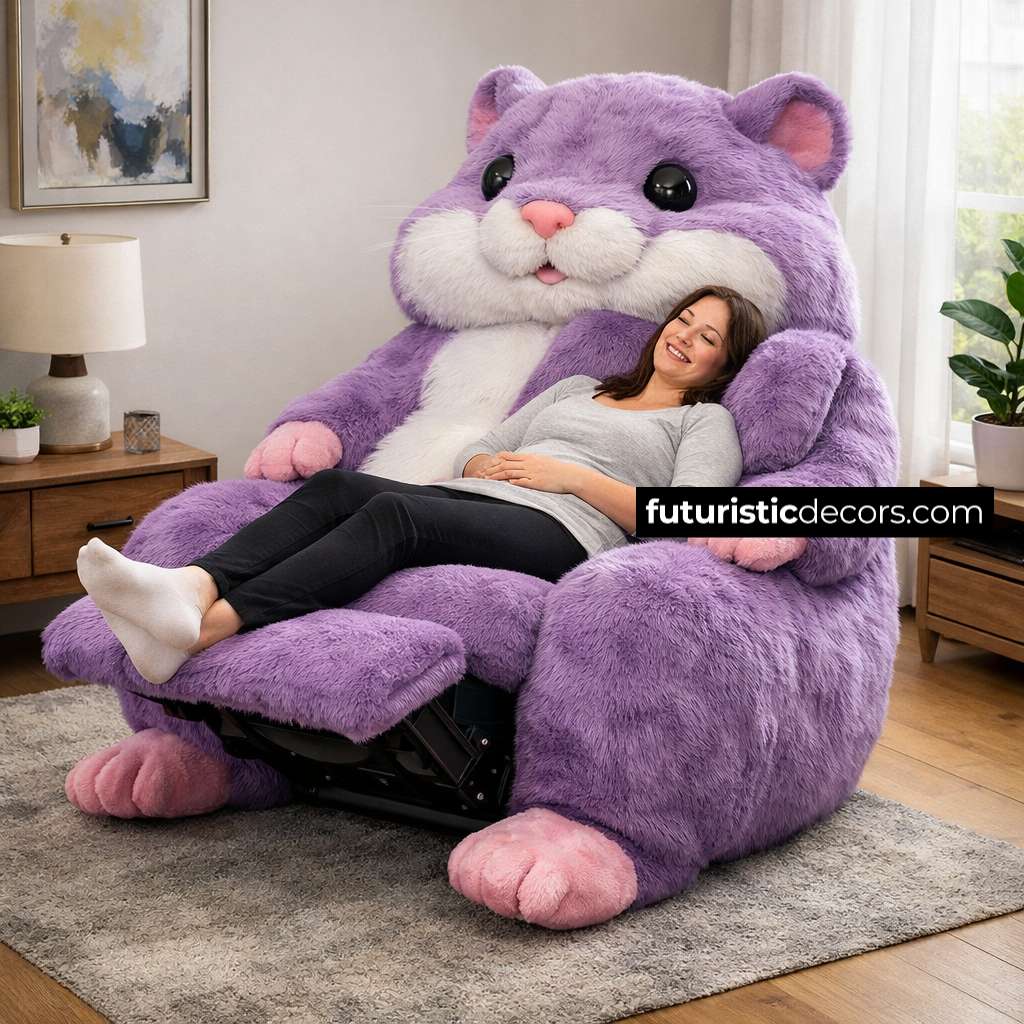 Walking Hamster Recliners | The Coziest Furniture Trend of 2026 Walking Hamster Recliner