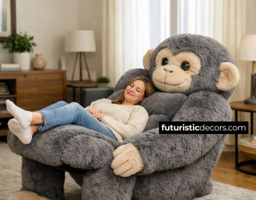 Walking Monkey Recliner | Pricing, Sizes & Custom Fur Colors Walking Monkey Recliner