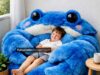 Crab Bean Bags: Ultra-Soft Faux Fur Designs That Hug You Back crab-shaped bean bag