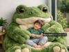 Fluffy Frog Bean Bag – Color Options, Sizes & Comfort Levels Fluffy Frog Bean Bag