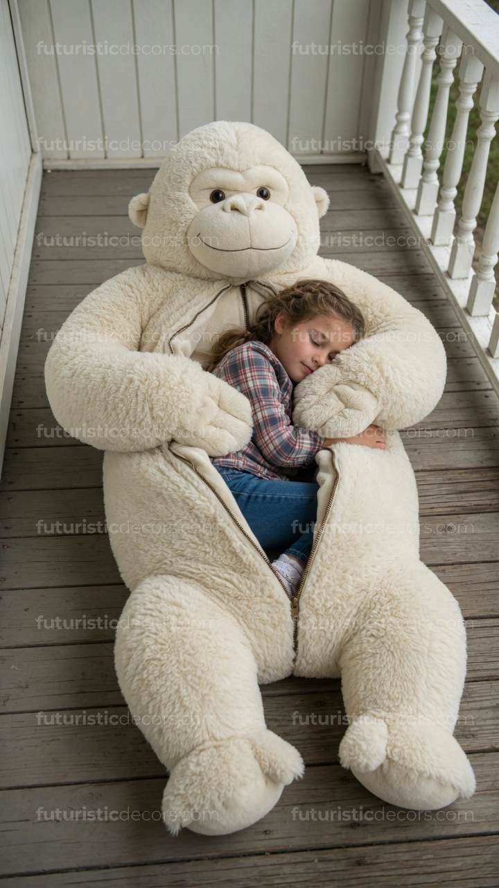 gorilla-shaped sleeping bag