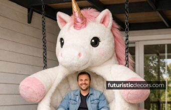 Unicorn Swing Chairs: How to Choose the Right Size for Your Home swinging unicorn chair