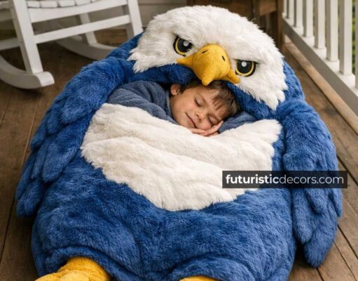 Eagle Sleeping Bags: Ultra-Soft Plush Comfort for Kids & Adults Eagle Sleeping Bags