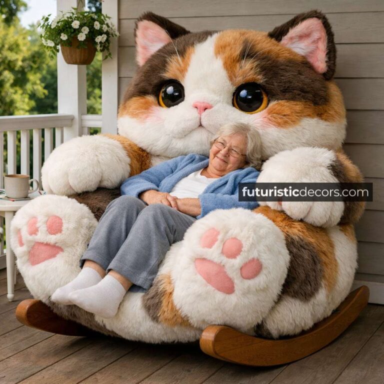 Fluffy Cat Rocking Chairs – Soft, Stylish, and Adorable