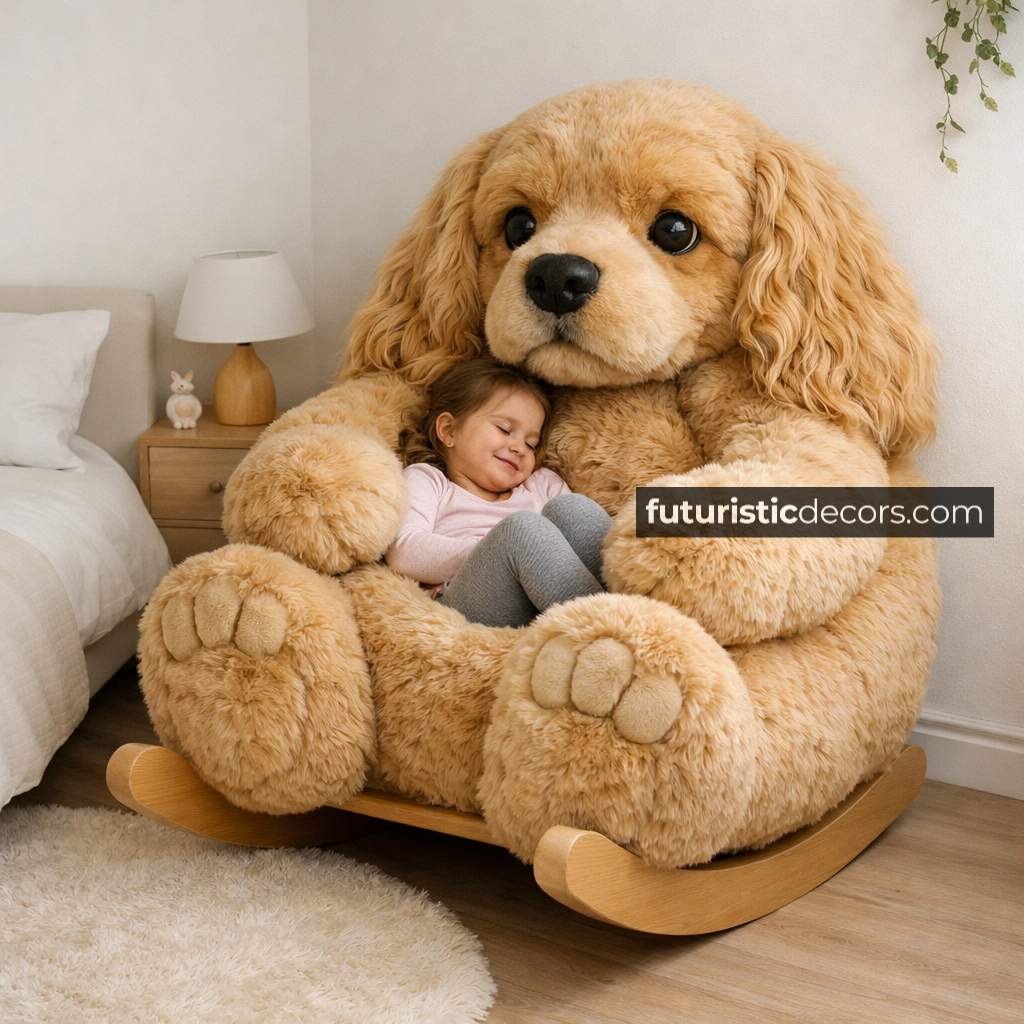 dog-shaped rocking chairs