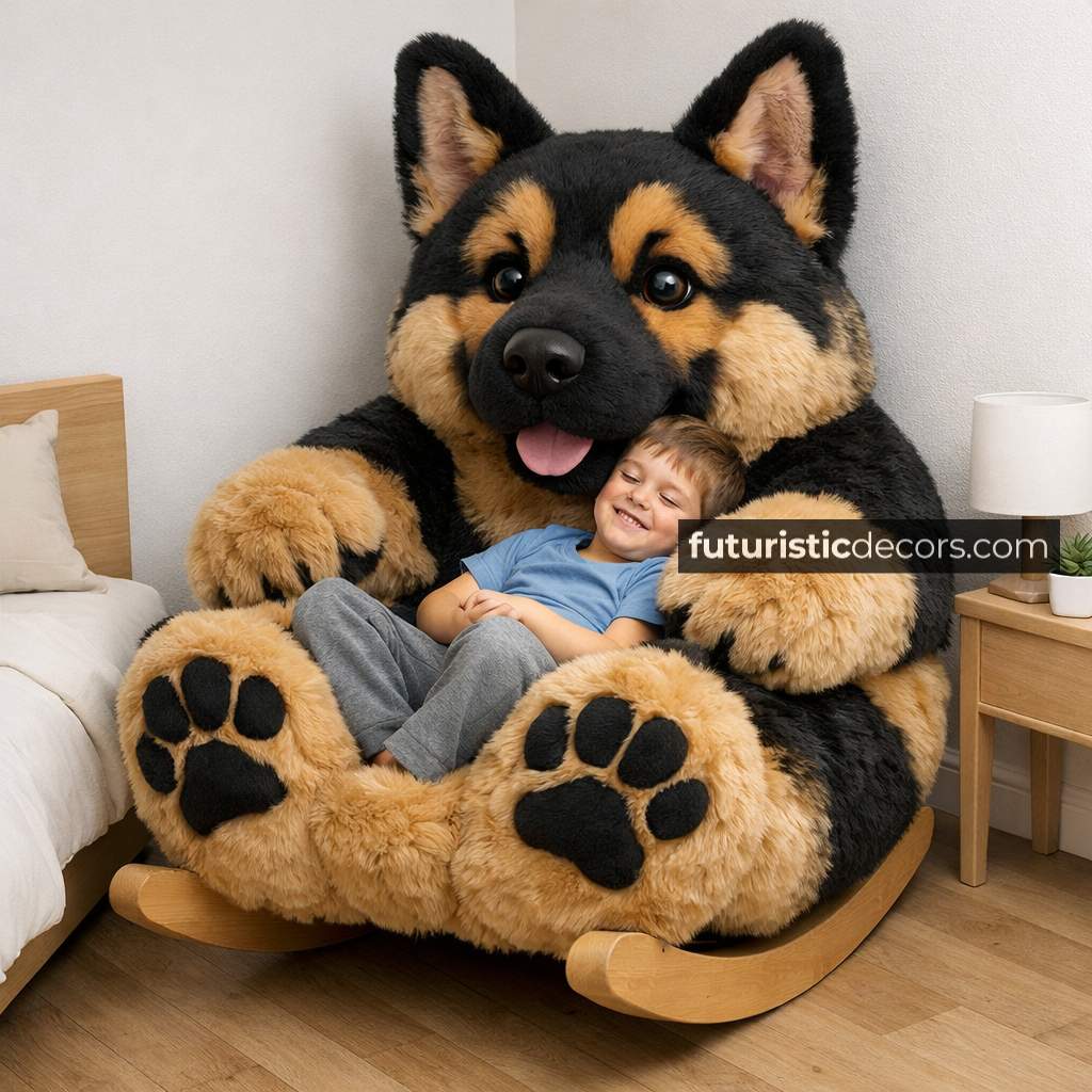 dog-shaped rocking chairs