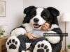 Fluffy Dog Rocking Chair | Perfect Gift for Dog Lovers of All Ages Fluffy Dog Rocking Chair