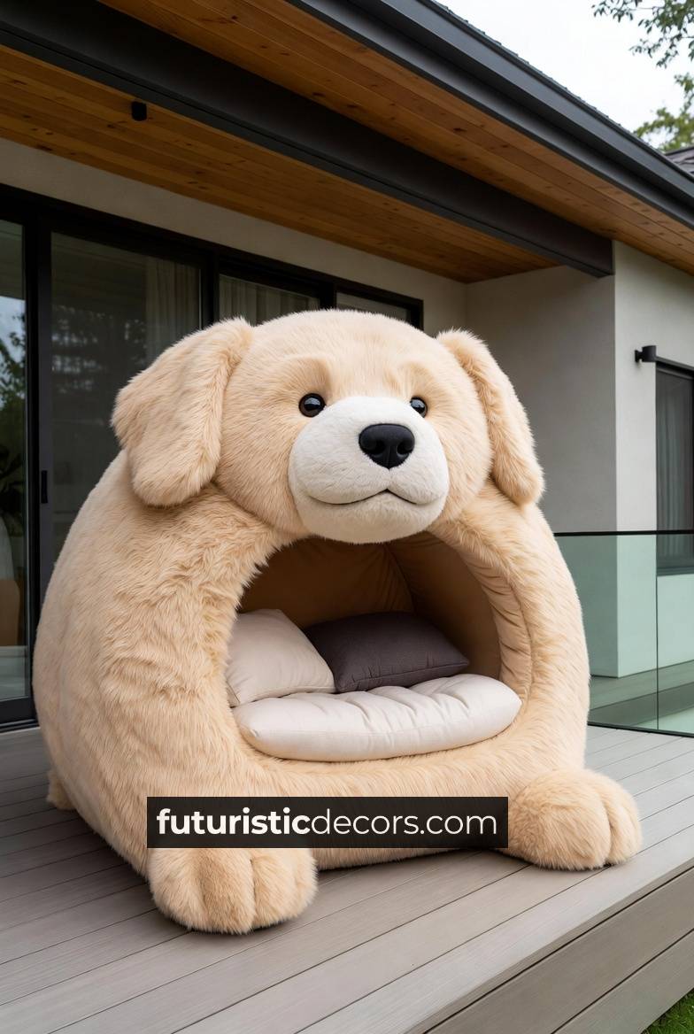 Giant Dog Lounging Pod