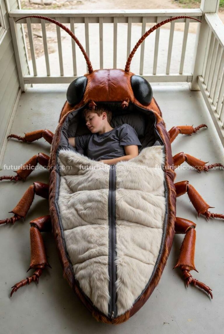Cockroach Sleeping Bag | From Nightmare to Cozy Night’s Sleep