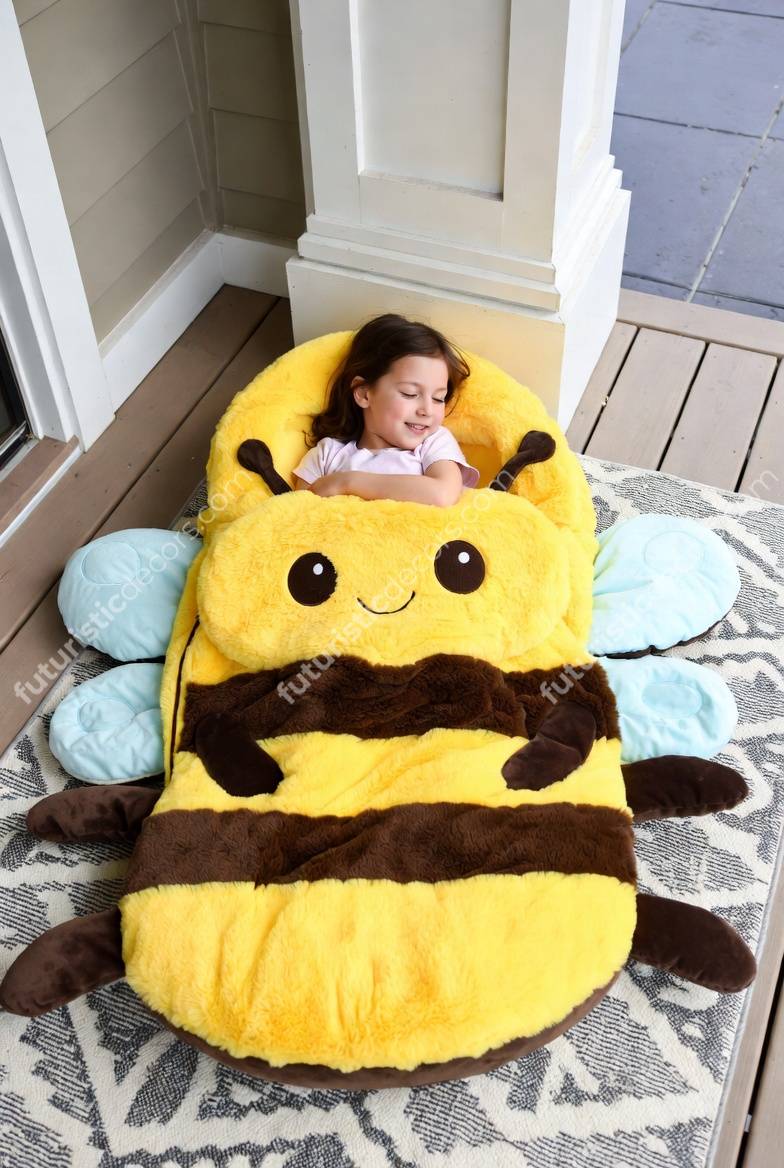 bee-shaped sleeping bags
