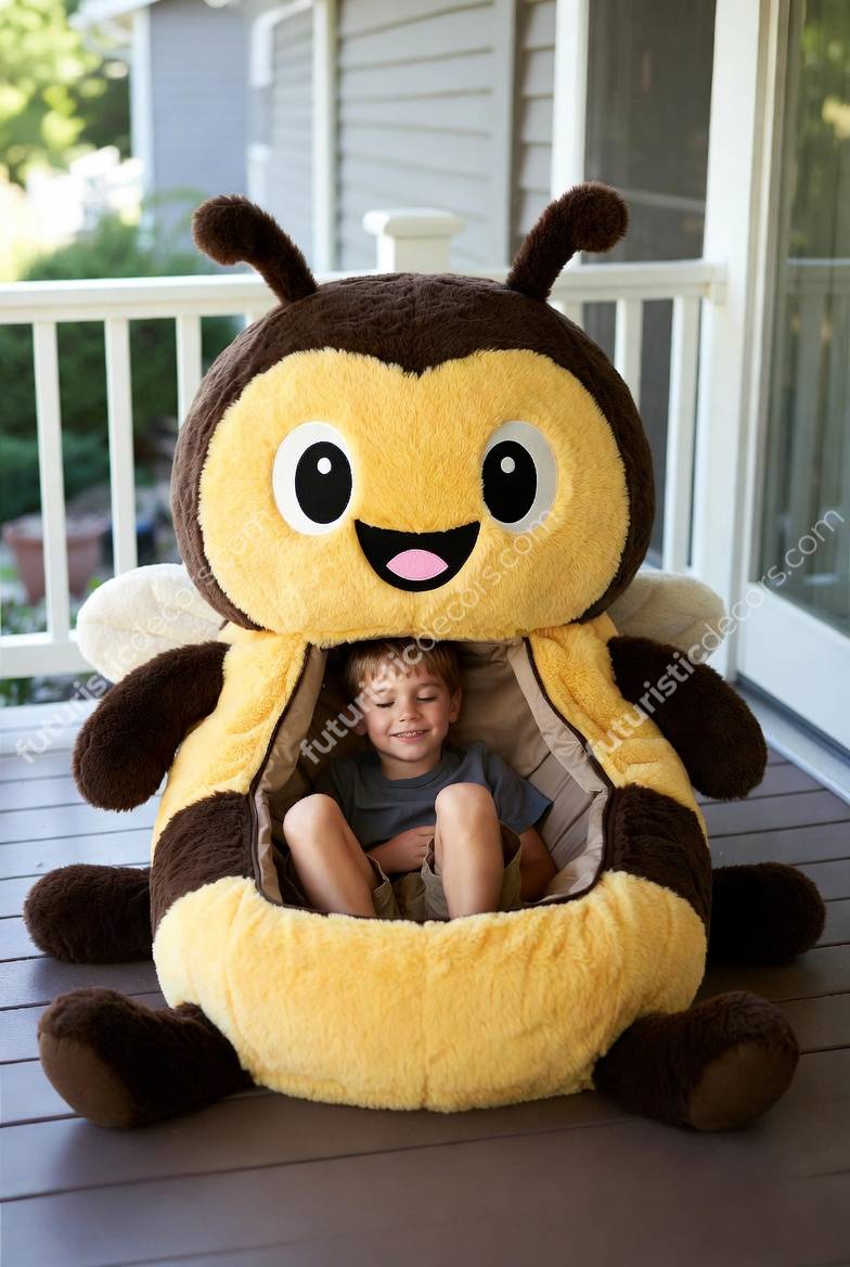bee-shaped sleeping bags