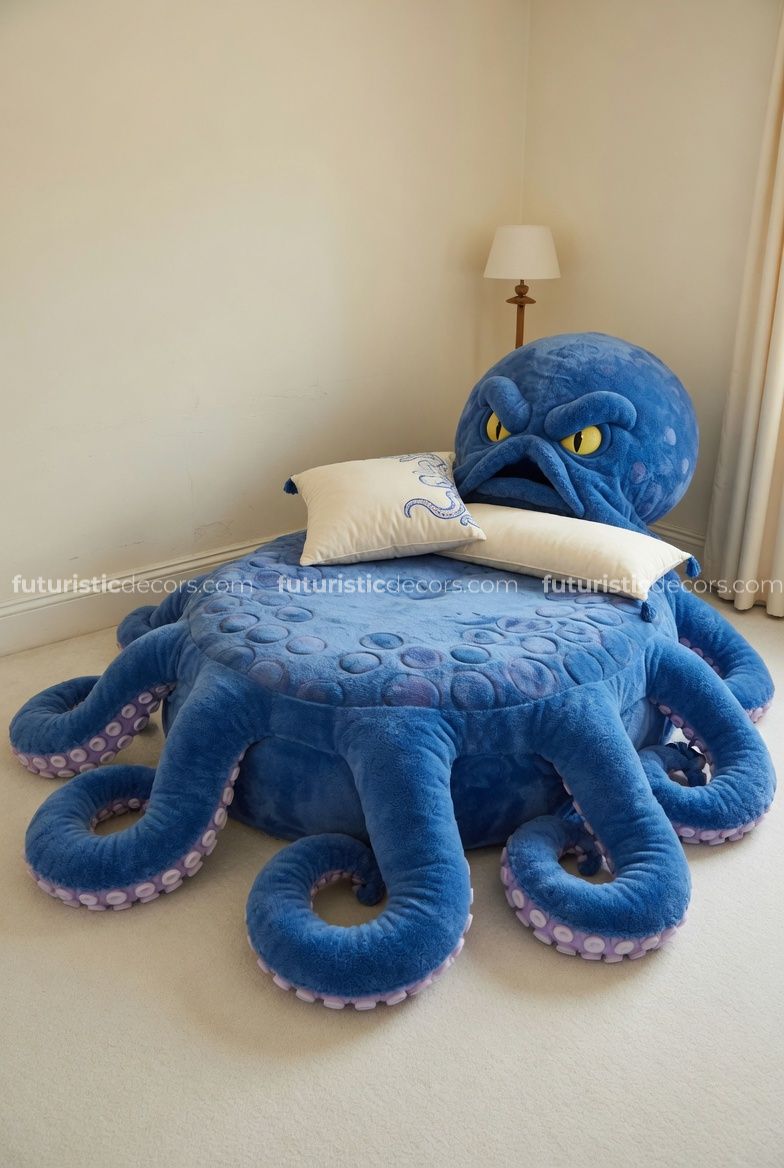 Hugging Octopus Bed