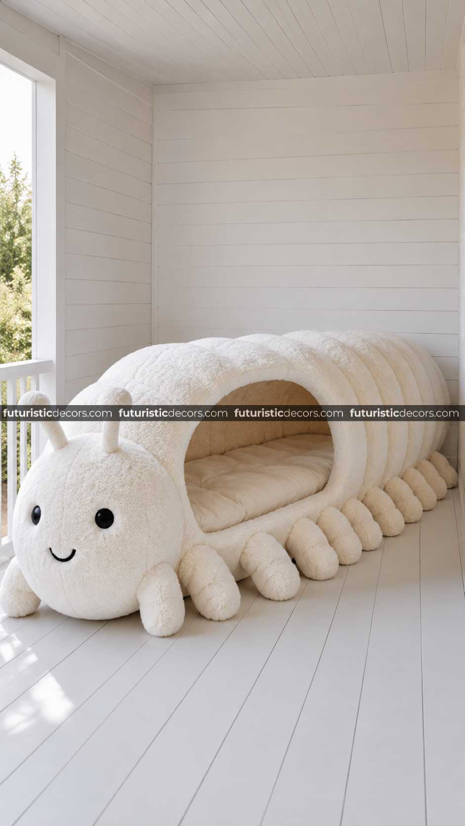 Caterpillar Lounging Pods