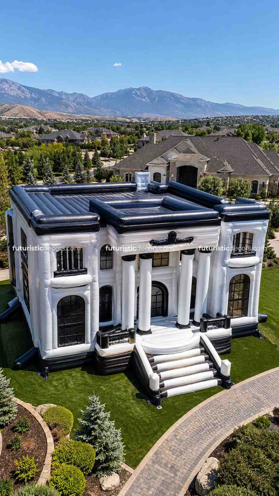 Inflatable Mega-Mansion House