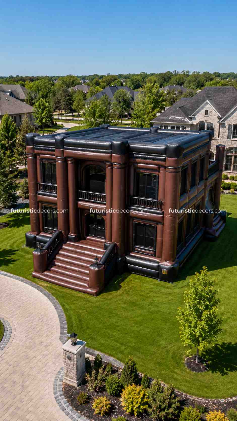 giant inflatable villa