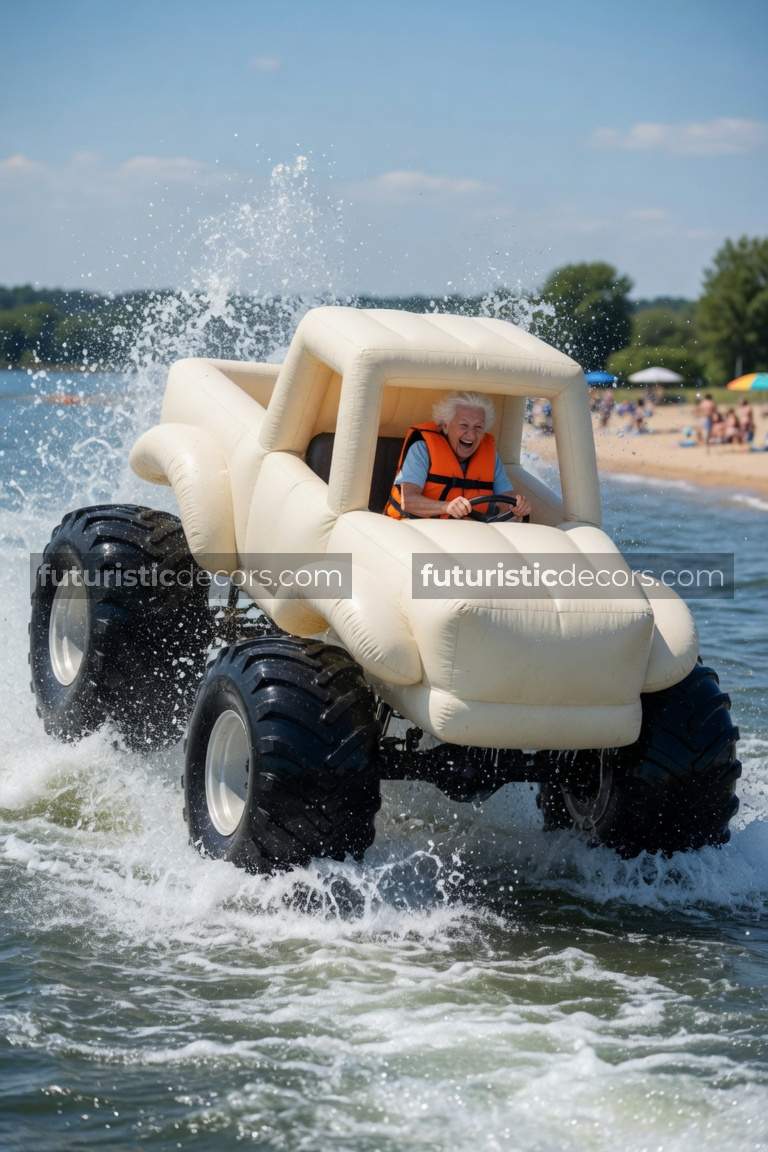 monster truck floats