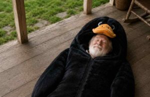 Duck Shaped Sleeping Bag – Soft, Zippered Duck Design Fluffy Duck Shaped Sleeping Bag