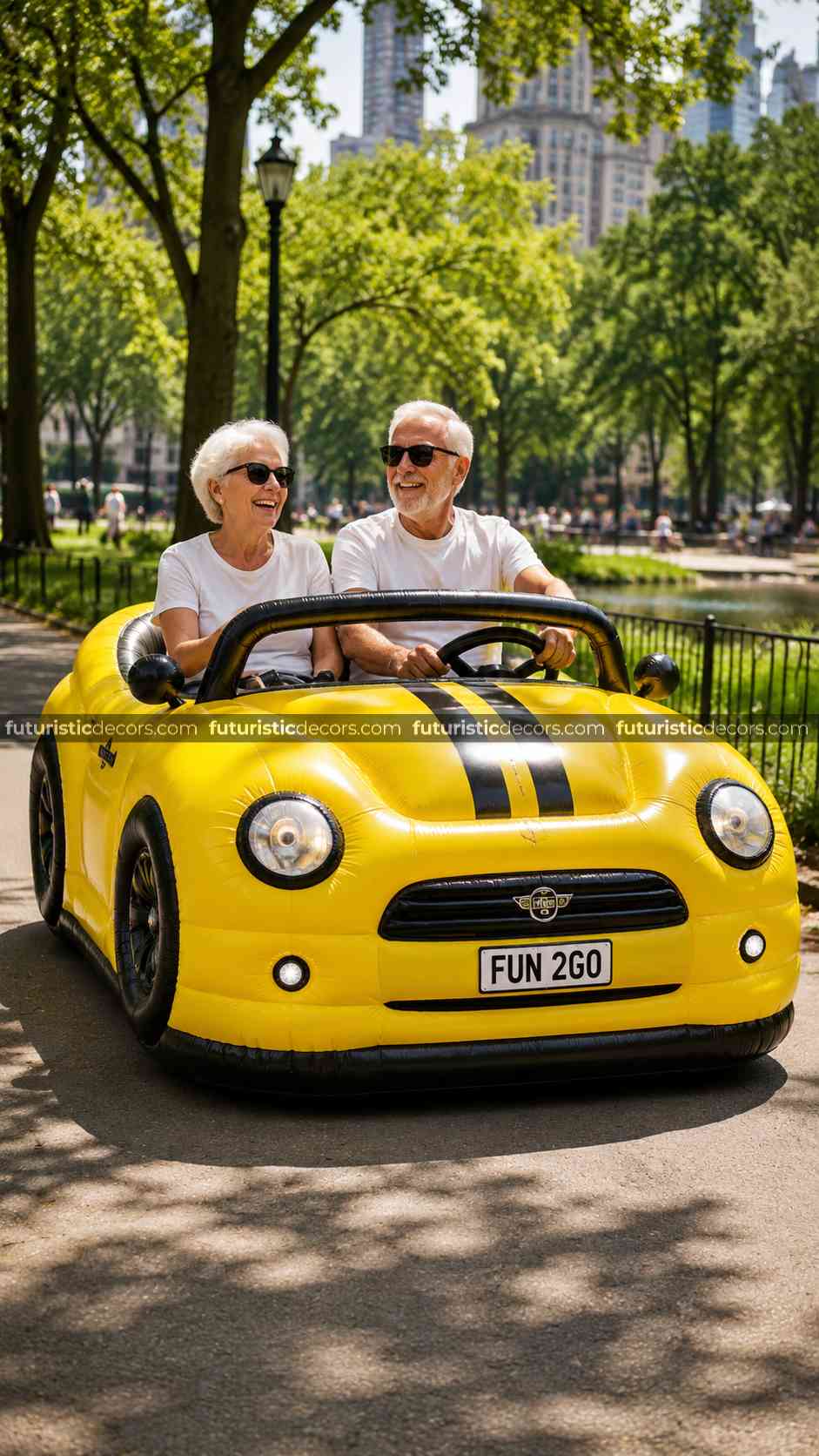 Electric Inflatable Car