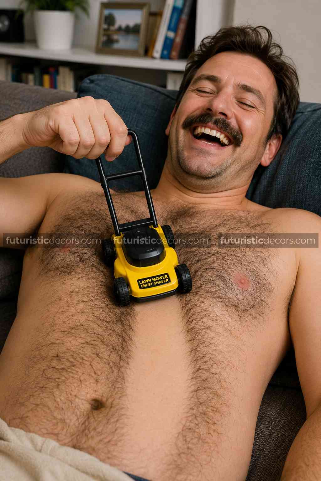 Lawn Mower Chest Shaver