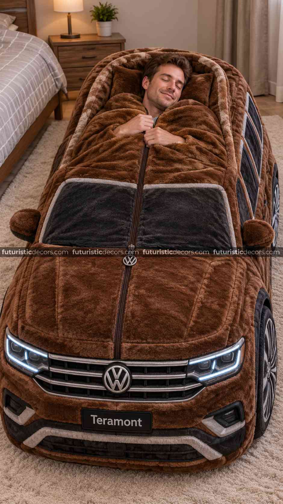 VW Teramont sleeping bags