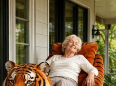 Walking Tiger Recliner – Perfect Blend of Fun & Relaxing Design Walking Tiger Recliner