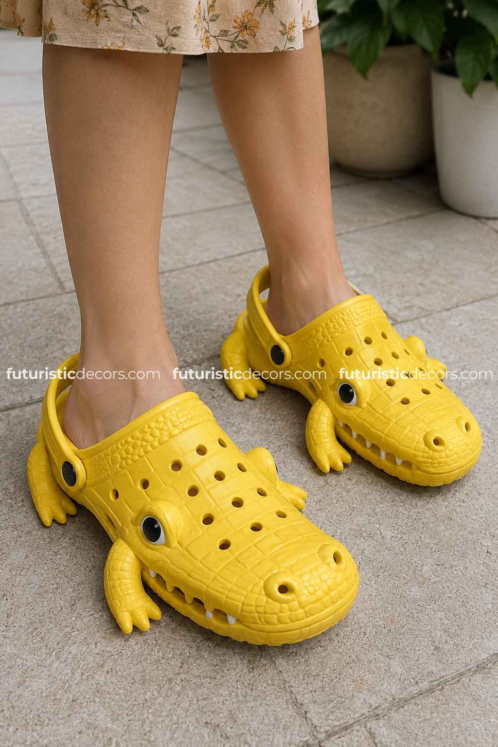 Cute Crocodile Plastic Crocs