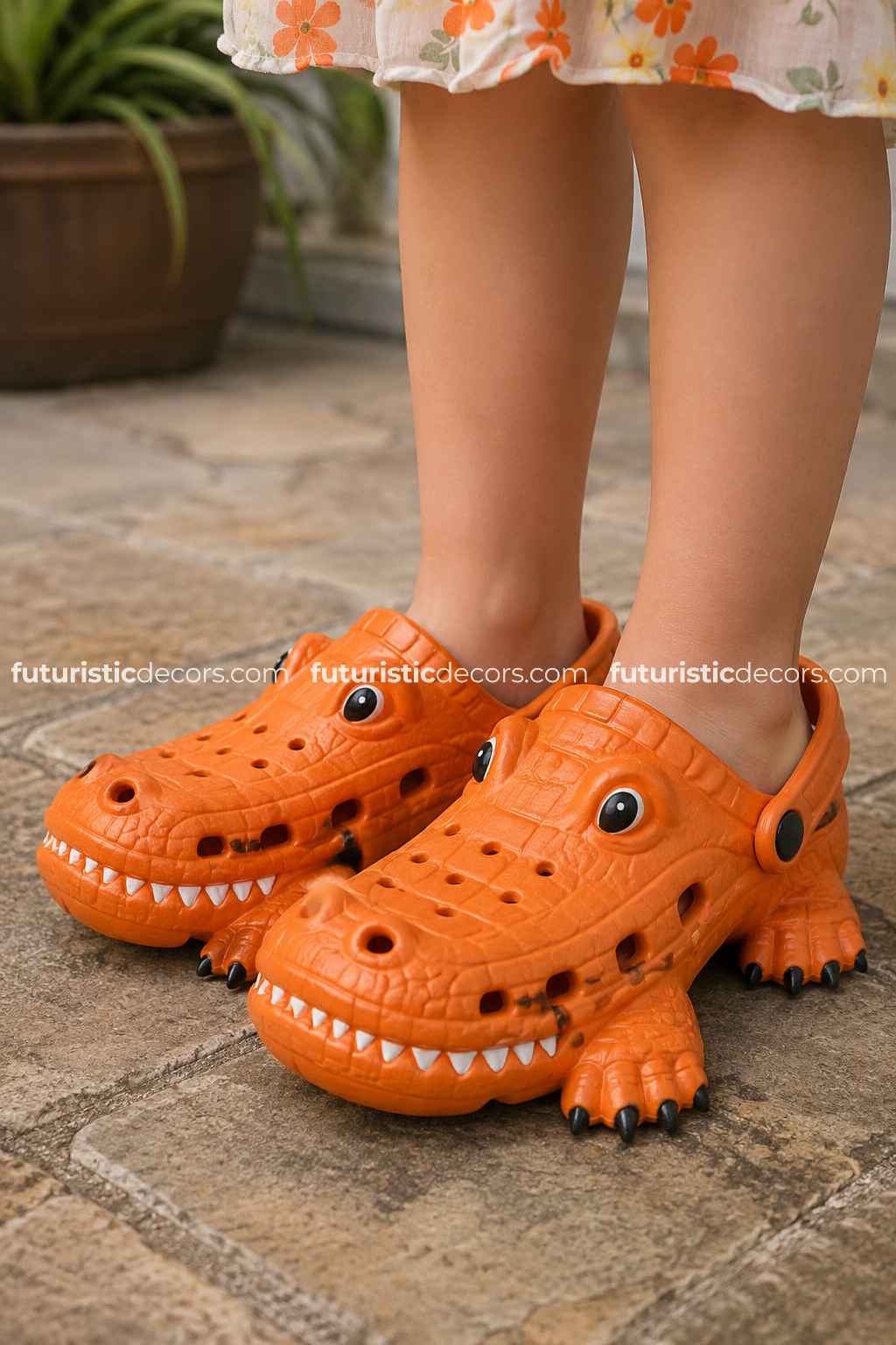 Cute Crocodile Plastic Crocs
