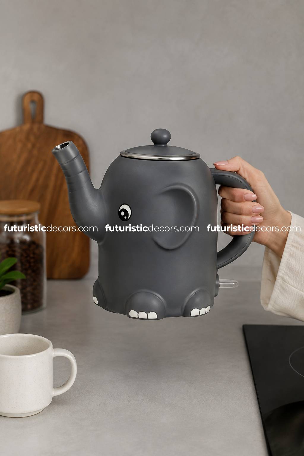cute elephant-shaped kettle