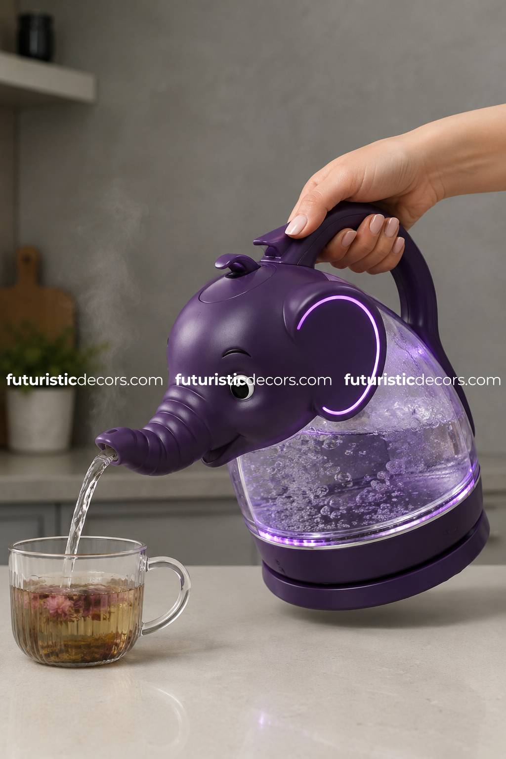 cute elephant-shaped kettle