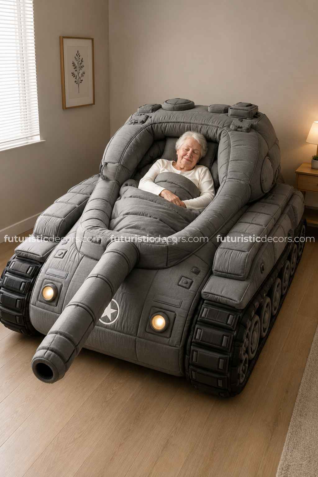 Giant Foam Tank Beds