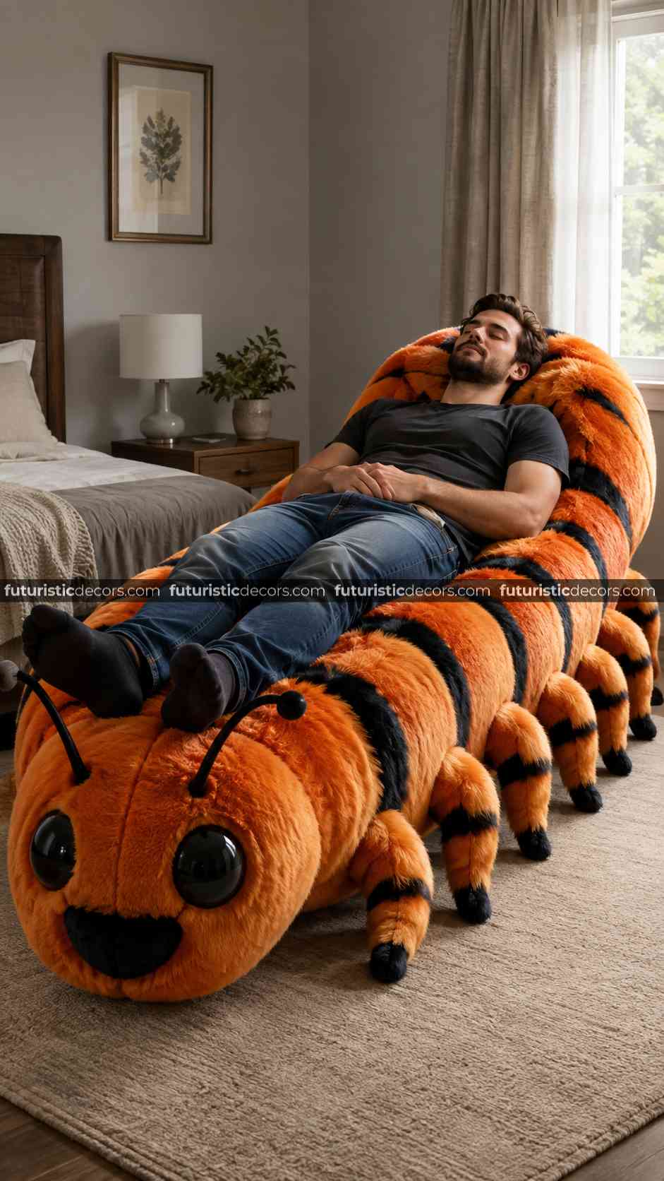 Cute Walking Caterpillar Lounger