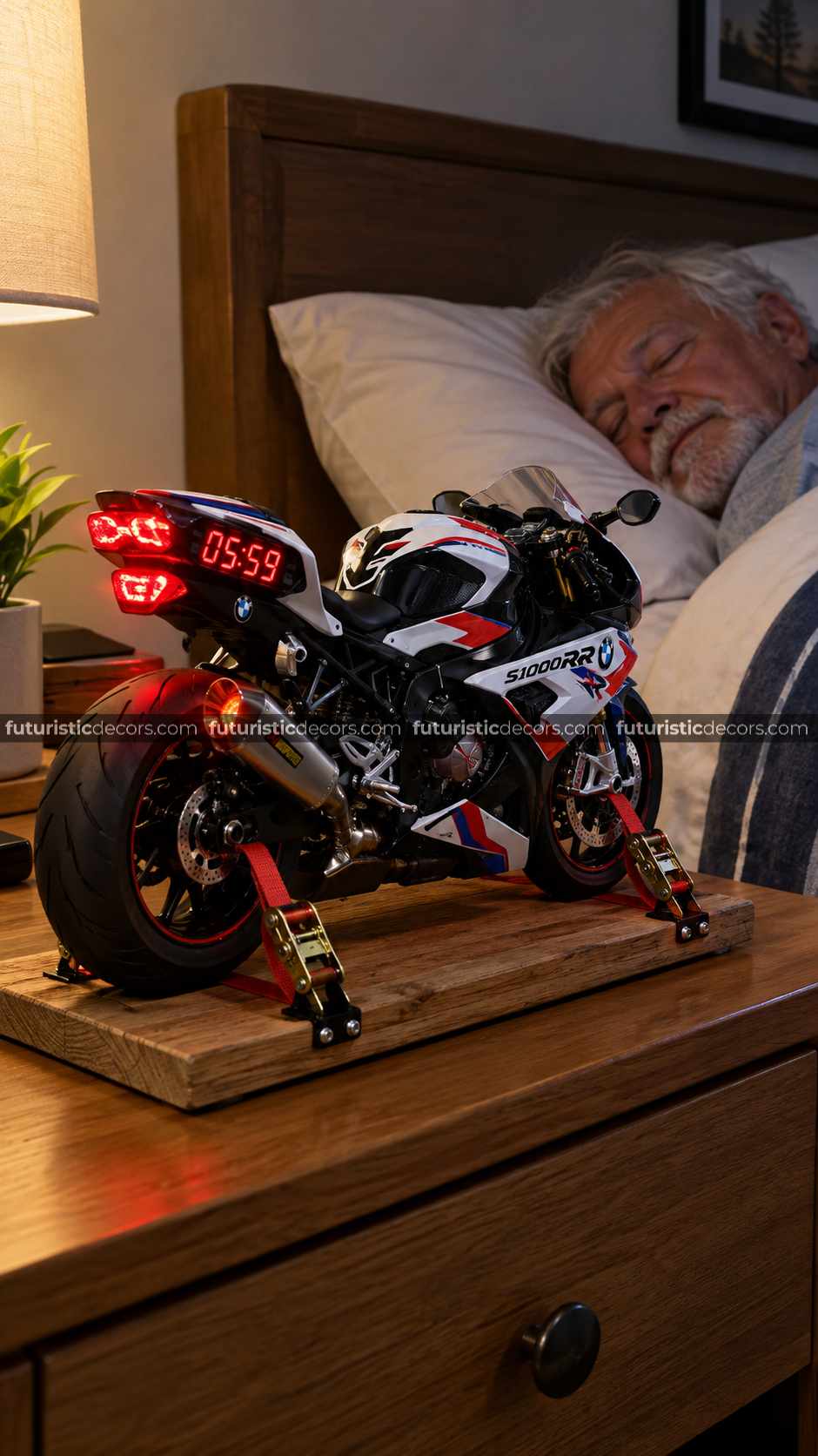 BMW-shaped alarm clock
