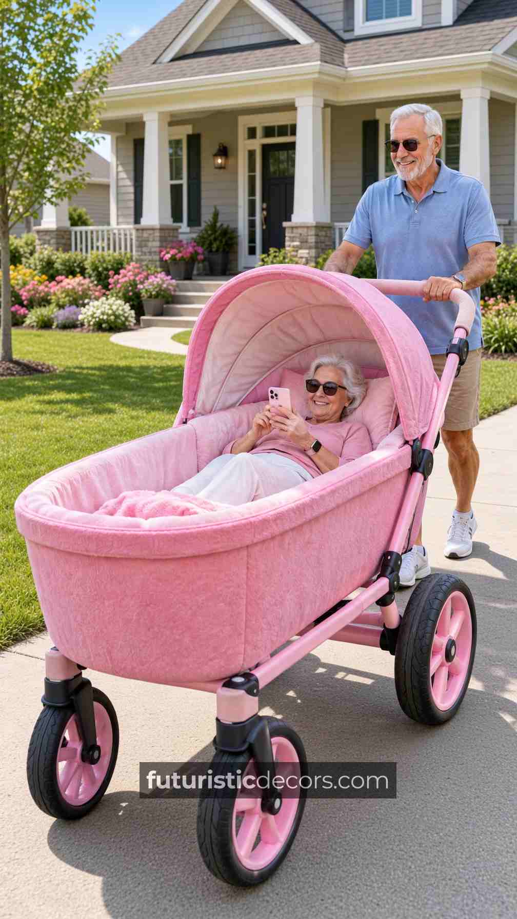 giant stroller for adults