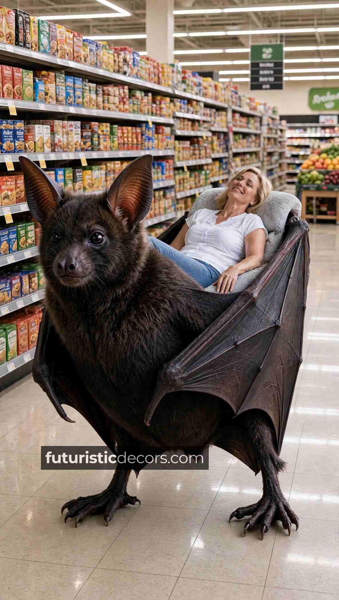Fluffy Walking Bat Sofa