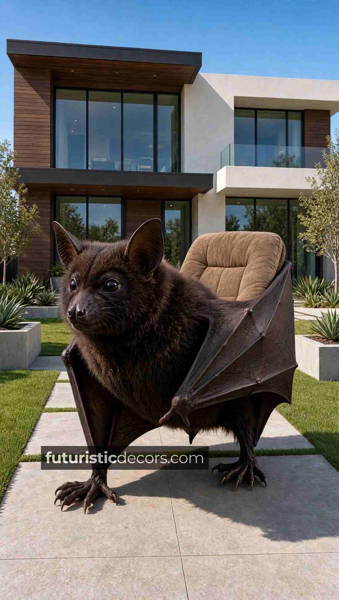 Fluffy Walking Bat Sofa
